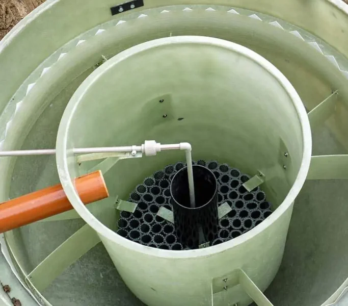 domestic wastewater treatment plant